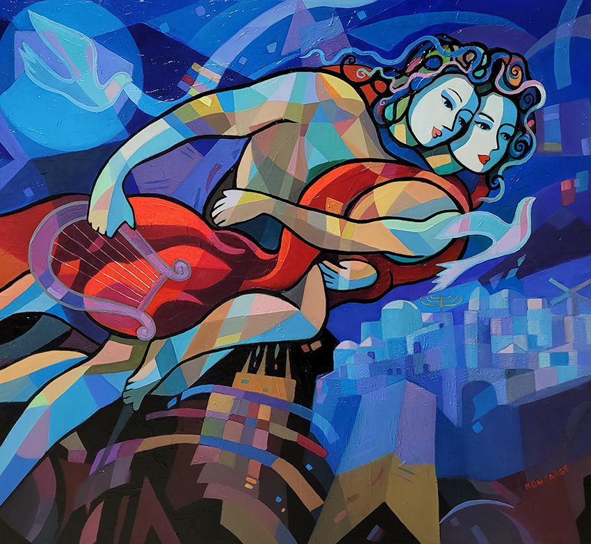 flight over jerusalem 8 — Shimon Kontarge